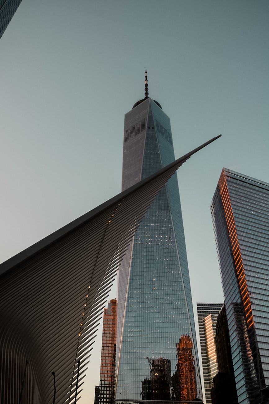 low angle photography of world trade center building