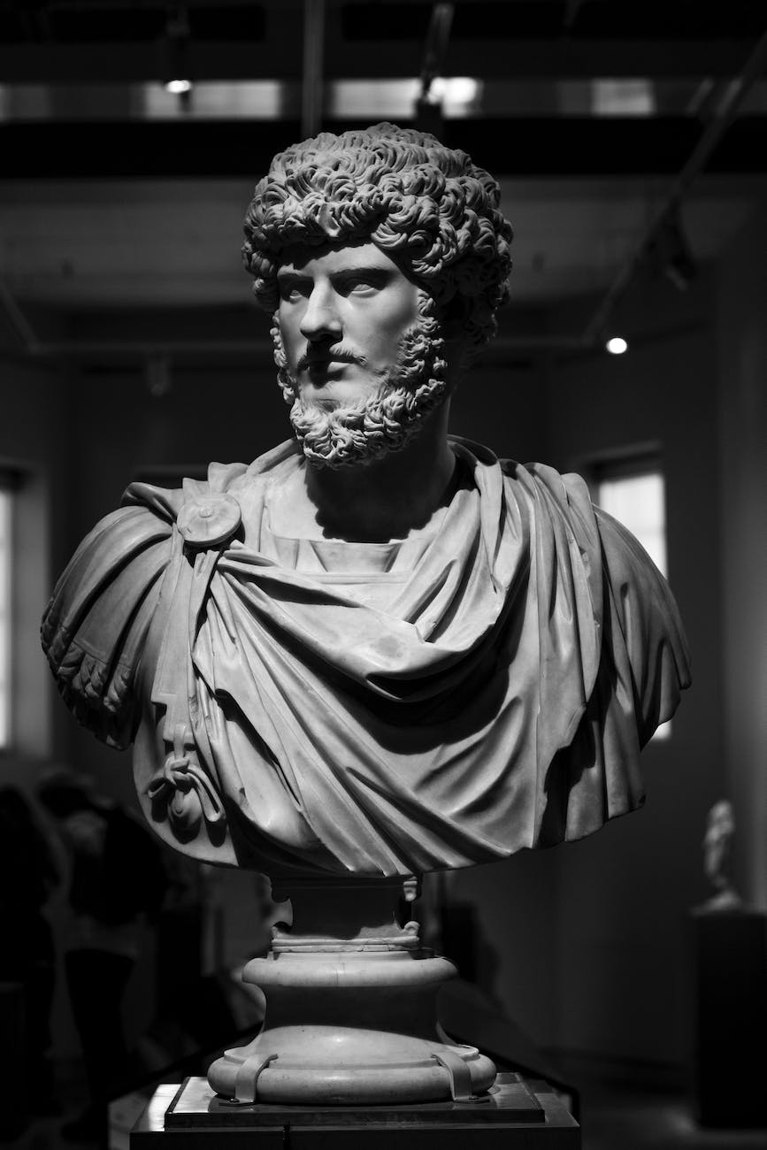 bust of co emperor lucius verus