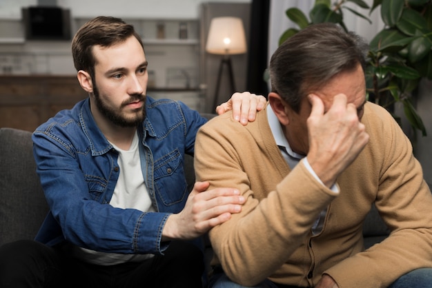 how to help a man with depression